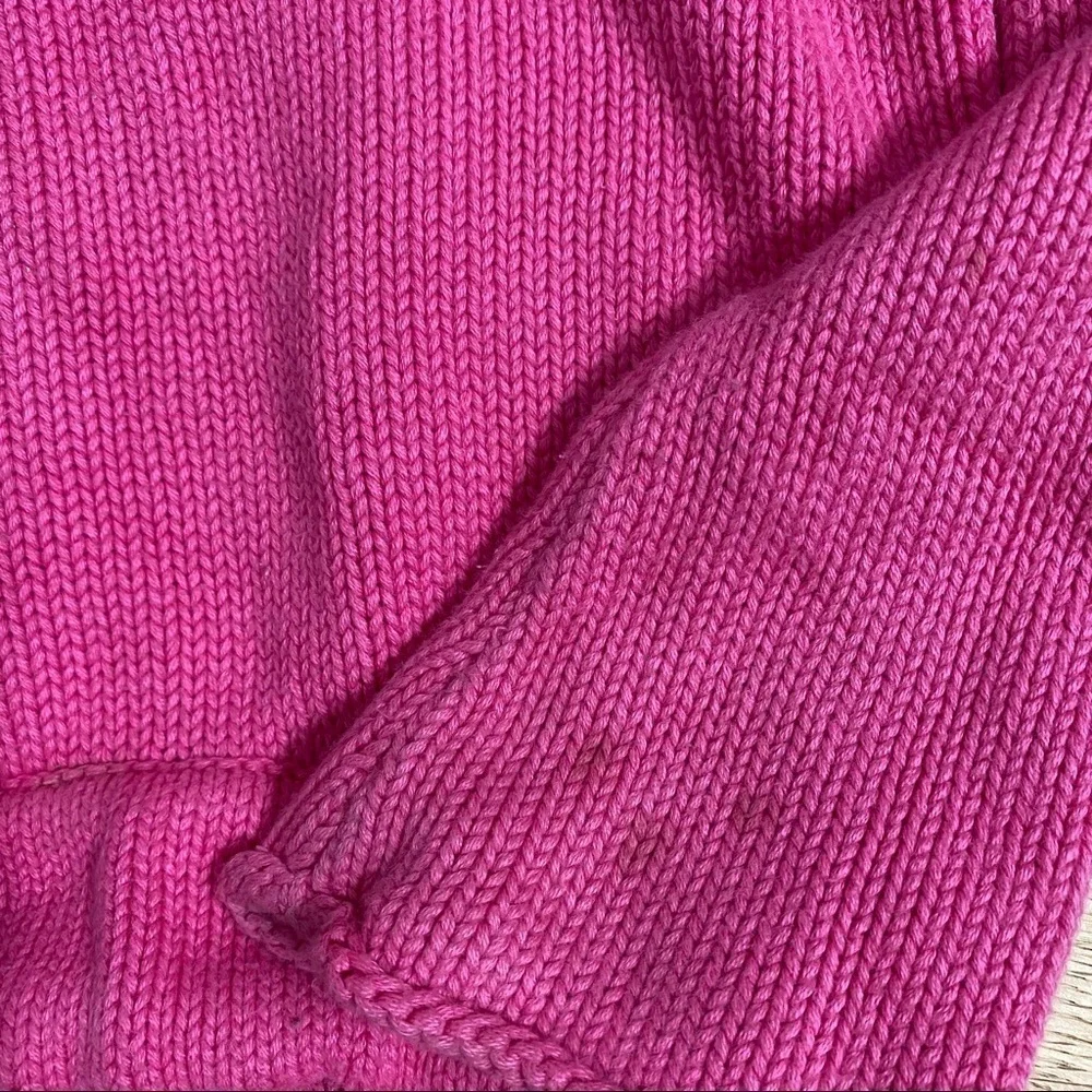 Ralph Lauren Pink Full Zip Sweatshirt Sz 5 Kids